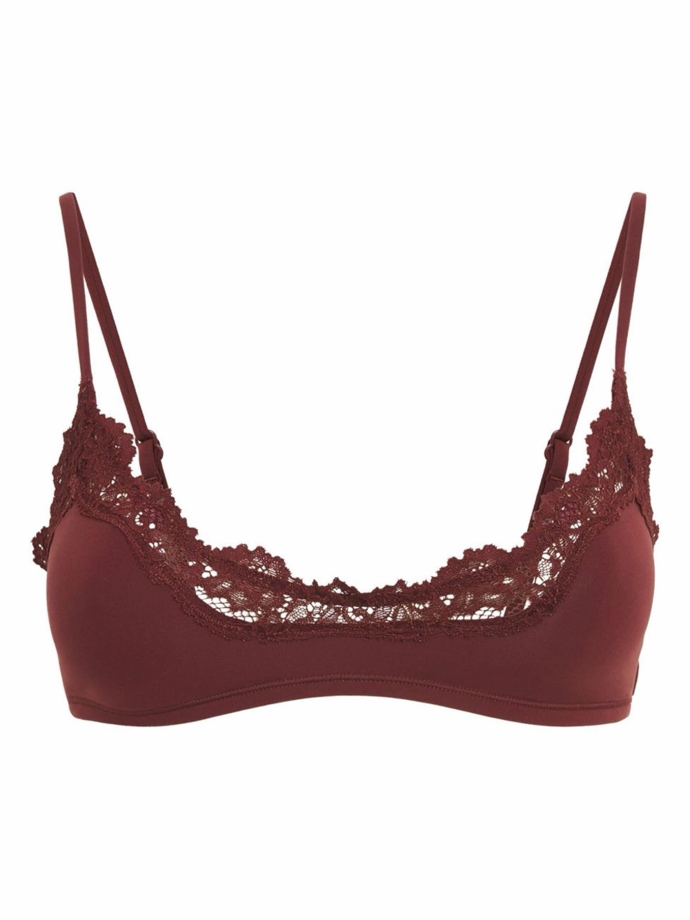 SKIMS FITS EVERYBODY LACE SCOOP BRALETTE Size XL